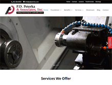Tablet Screenshot of pdpeterka.com